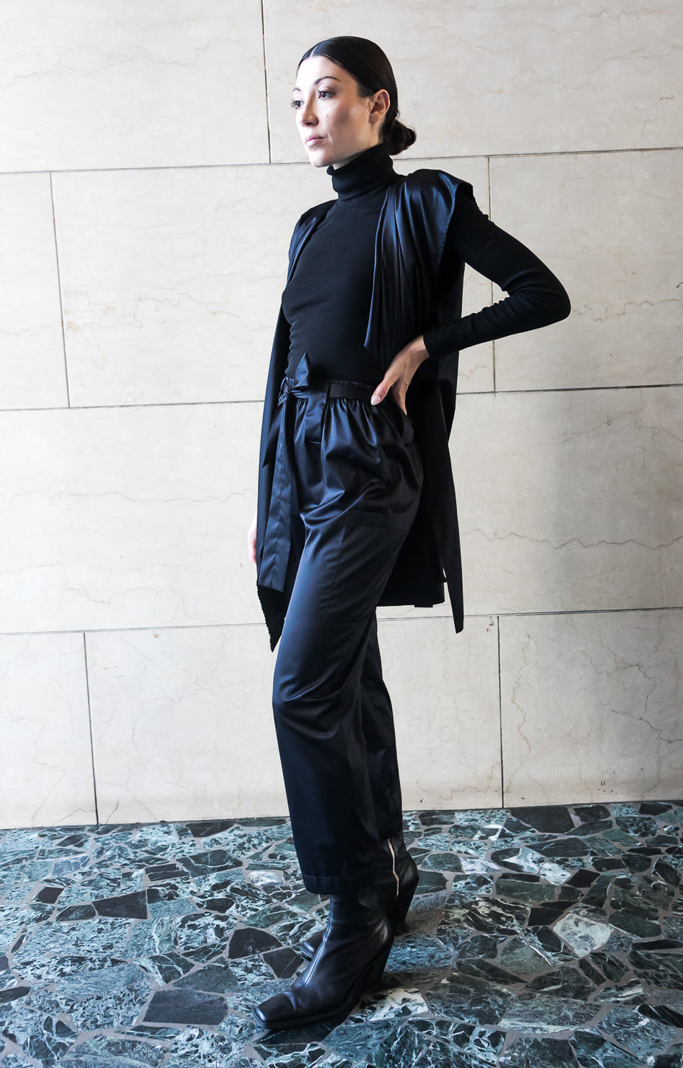 Skinny pants - Black/Olive/Ocra Newlife